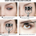Long Lasting Eyelash Curler For Stunning Curls Professional Lash Curler For Natural Lift Curl