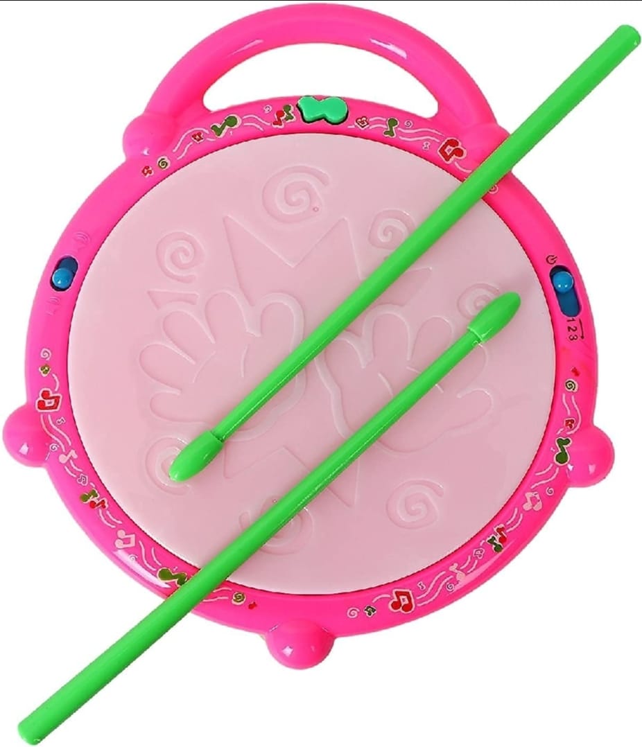 3D Flash Drum For Kids Musical Toy With Lights Sounds 3 Game Modes