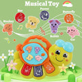 Toey Play Baby Toy With Caterpillar For 12 Months Musical Piano Keyboard With Songs Lights And Animal Sounds Interactive Toys For Early Learning Gifts For Little Kids Boys Girls 1 Year