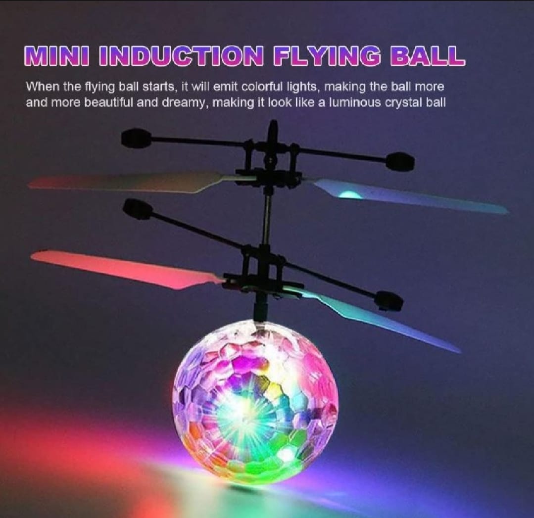 Hand Control Flying Ball With Motion Sensors 3D Lights Gravity Sensor Multi Infrared Induction Rc Led Light Helicopter Toy Usb Rechargeable Crystal Ball Luminous Colorful Hovering Flying Ball For
