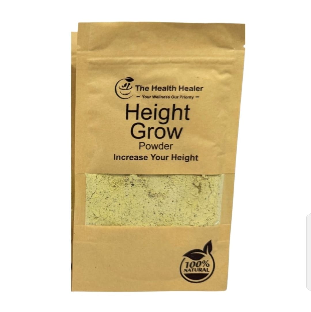 The Health Healer Height Grow Powder 100 Natural Height Increase Supplement 70 Grams