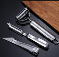 1 Set Stainless Steel Peeler Slicer Multi Function Vegetable Fruit Grater Tool