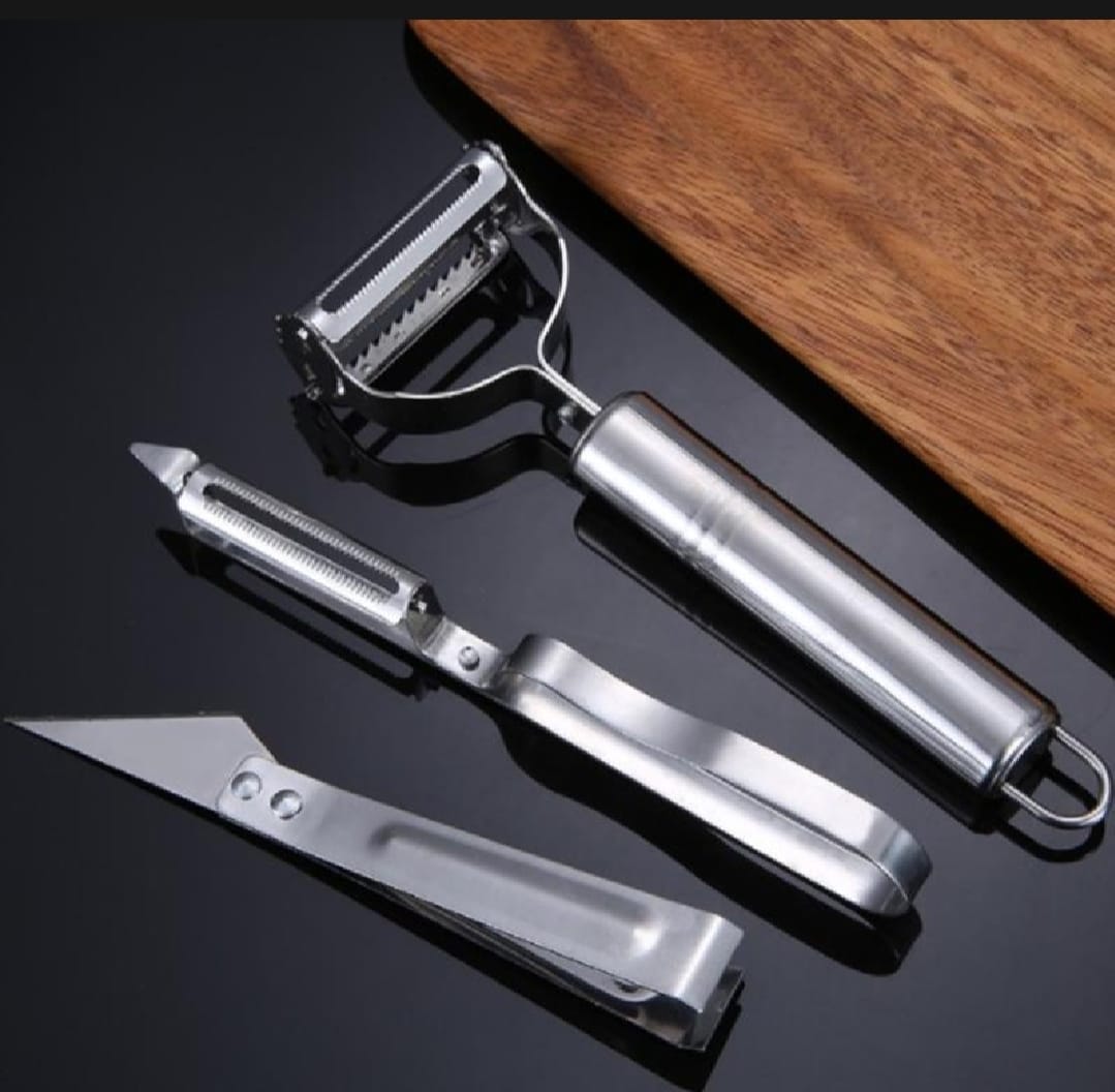 1 Set Stainless Steel Peeler Slicer Multi Function Vegetable Fruit Grater Tool