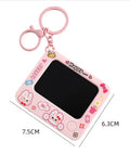 Creative Mini Graffiti Board Keychain Cute Cartoon Bag Pendant Amp Reusable Drawing Tablet For Students Kids Amp Artists Random Color