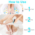 2 In 1 Double Sided Nano Glass Callus Remover Crystal Hair Eraser Safe Quick Foot File Dead Skin Hard Callus Remover Painless Epilator For Women Portable Pedicure Tool
