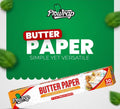 Prowrap Butter Paper 9 X 14 Precut Sheets 30 Pcs High Quality Waterproof Grease Resistant Food Wrap Thicker Than Market Standard