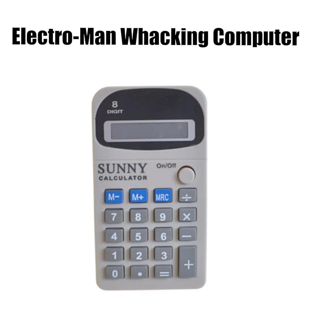 Electric Shocking Fake Calculator Funny Prank Toy Gadget For Adults Teens Ideal For Holidays Halloween Birthdays And Party Tricks