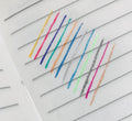 Fruit Scent Gel Glitter Pen 10Mm Smooth Writing With A Sparkle Pack Of 12