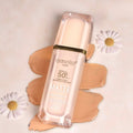 Emelie Paris Spf 50 Foundation With Primer 30 Ml Full Coverage Waterproof Matte Finish Shade 1