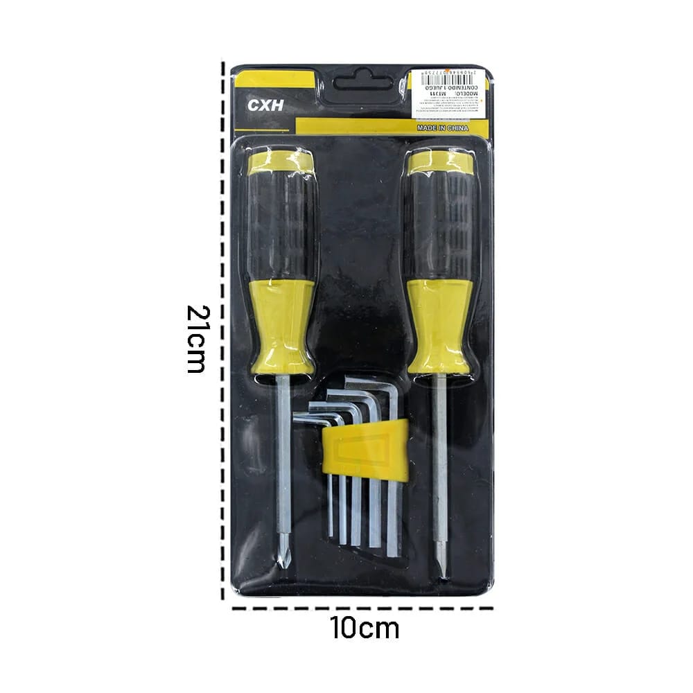 Tool Kit 2 Disassemblers 5 Allen Keys Compact Hand Toolkit For Diy Repairs