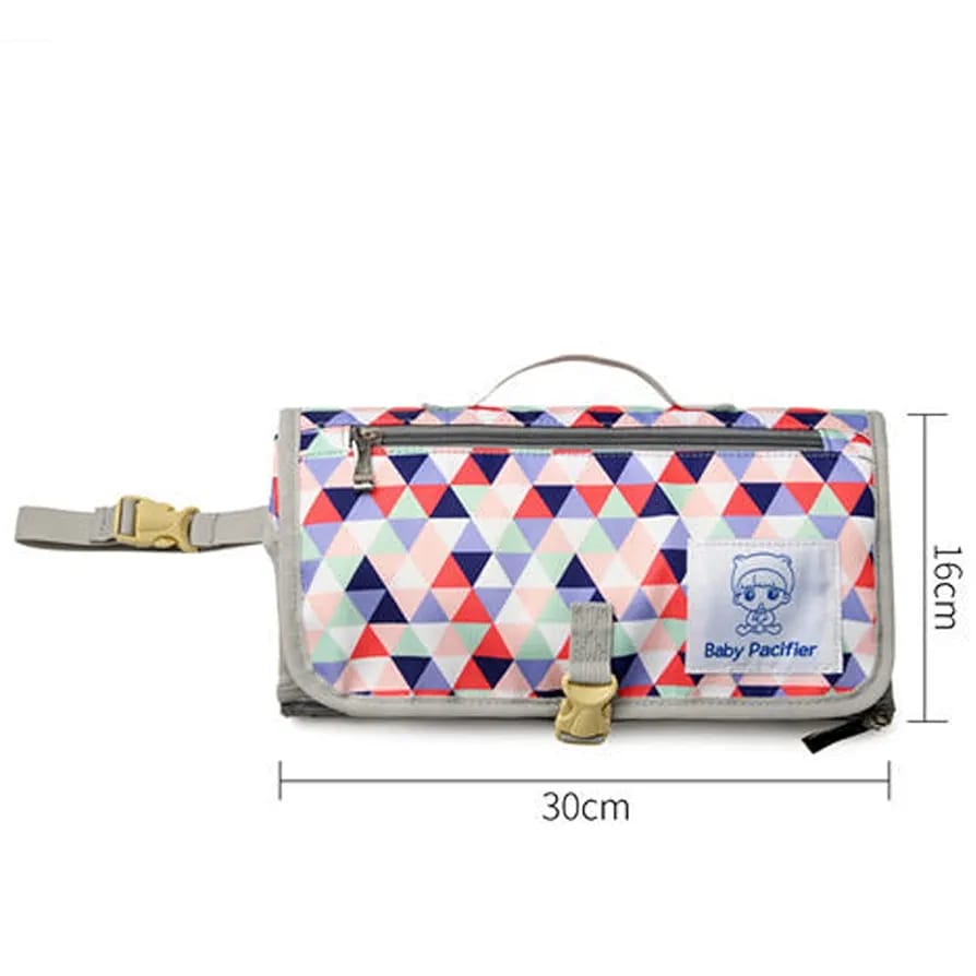 Diaper Pouch Waterproof Baby Product Storage Stroller Bag Mothers Bag Diaper Changing Sheet Baby Shower Gift