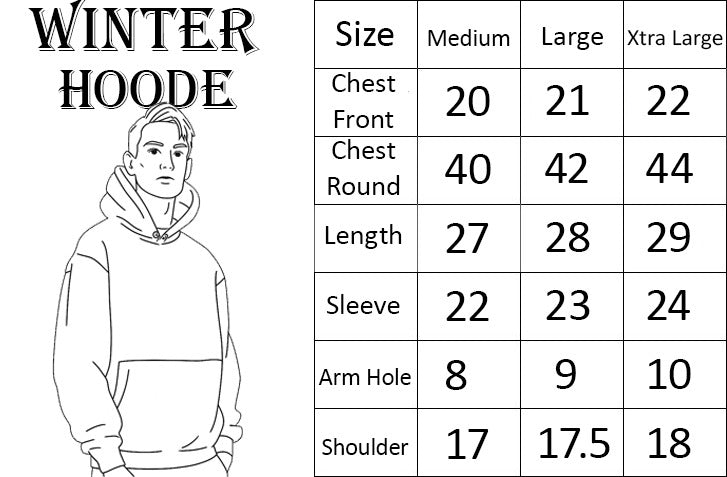 New Summer Collection Full Black Hoodie with OK Print for Men and Boys – Comfortable, Stylish &amp; Casual Wear - Medium