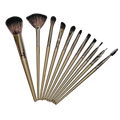 11 Pieces Soft Fluffy Makeup Brush Set Cosmetics Brush Set Makeup Brush Kit Blush And Powder Brushes Makeup Brushes For Foundation Without Box
