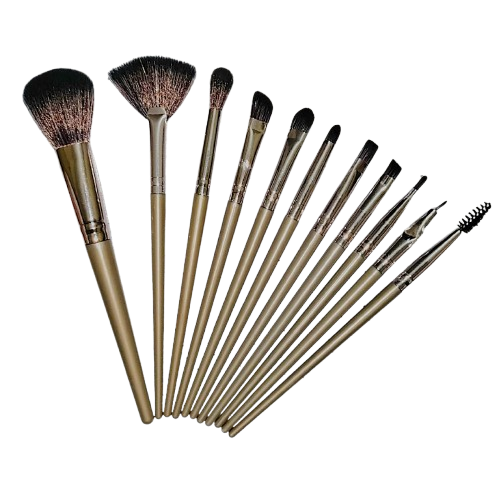 11 Pieces Soft Fluffy Makeup Brush Set Cosmetics Brush Set Makeup Brush Kit Blush And Powder Brushes Makeup Brushes For Foundation Without Box