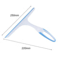 Practical Soft Glass Scraper Wiper Window Brush Cleaner Car Window Washing Kitchen Bathroom Home Multipurpose Tools 25X22Cm
