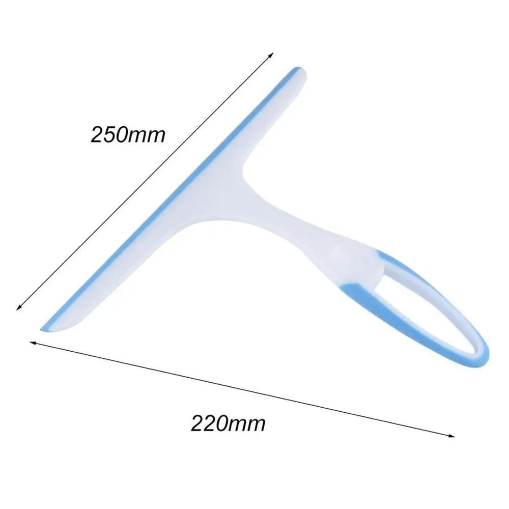 Practical Soft Glass Scraper Wiper Window Brush Cleaner Car Window Washing Kitchen Bathroom Home Multipurpose Tools 25X22Cm
