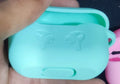 High Quality Soft Silicone Airpod Pro Case With Lock Rid Random Color