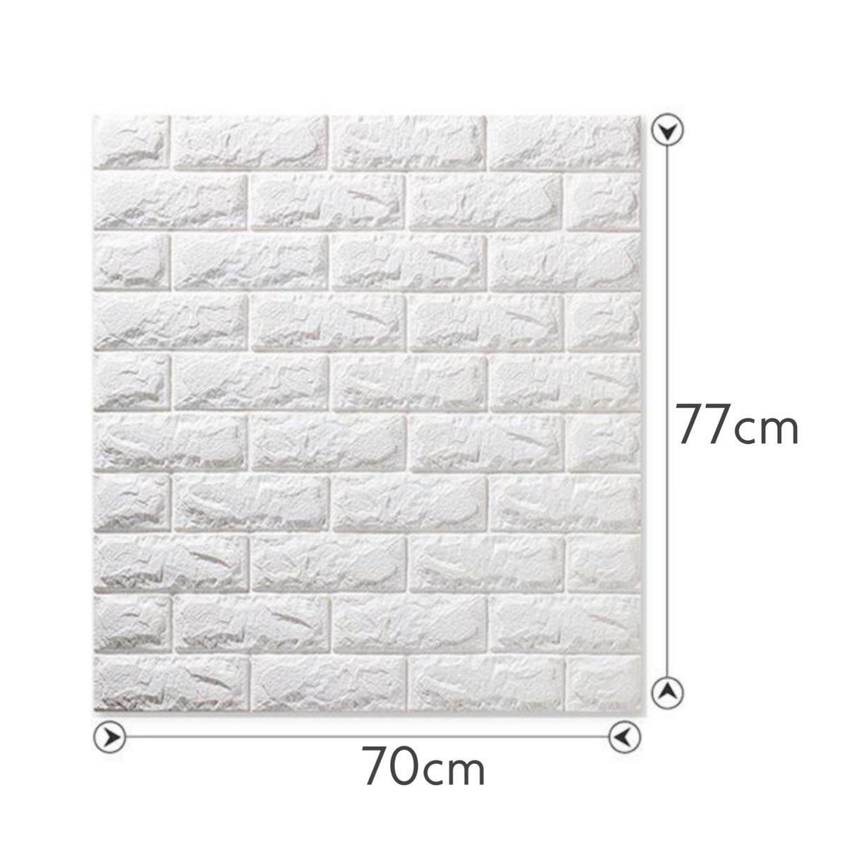 Waterproof Wall Sheet 70×77cm – Self-Adhesive Wallpaper for Room & Office Décor