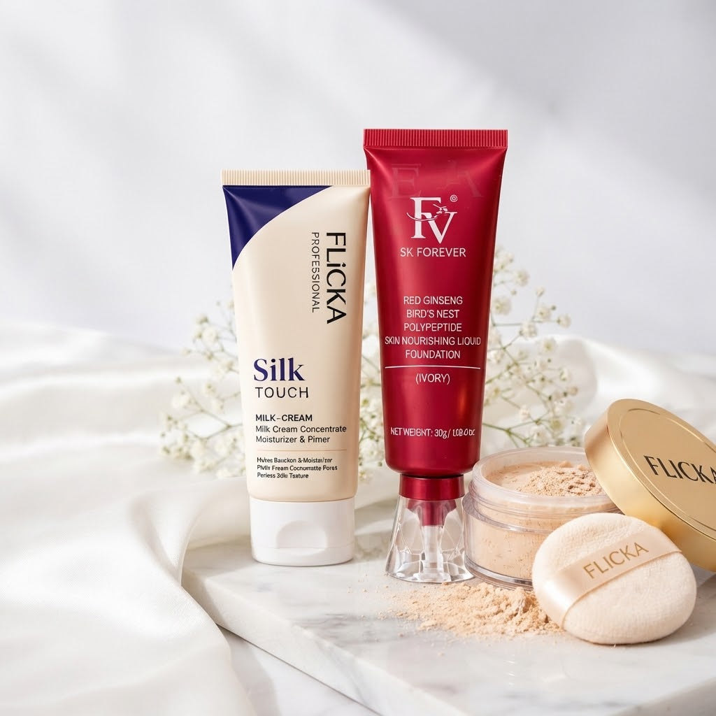 3 In 1 Most Demanding Makeup Bundle - Ivory Shade