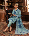 Farah Printed 3-Piece Lawn Suit with Printed Dupatta