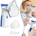 Portable Mesh Nebulizer | USB & Battery Operated Nebulizer | Mini Mesh Nebulizer With Mask | Personal Inhaler for Efficient Respiratory Care / Mesh Nebulizer For Kids