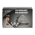 L-T21 LED Highlight USB Headlight - Lighting Product Designed For Illumination And Daily Lighting Routine