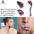 Derma Roller 540 Titanium Micro Needles For Beard Growth And Hair Loss 0 5Mm Smoothen Skin Reduce Fine Lines Face Roller Best