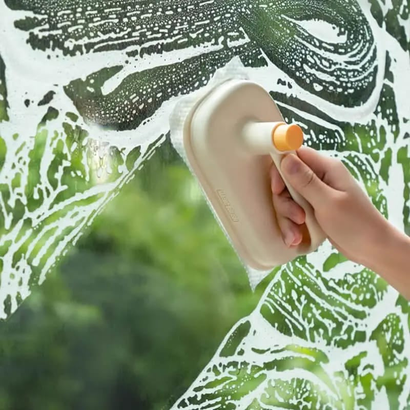 One-Press Deep Cleaning Brush For Kitchen & Dining - Household Product Designed For Washing And Daily Dish Cleaning Routine (With 50 Disposable Sheets)