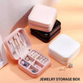Travel Leather Pocket Jewellery Organizer Box Mixrandom Color