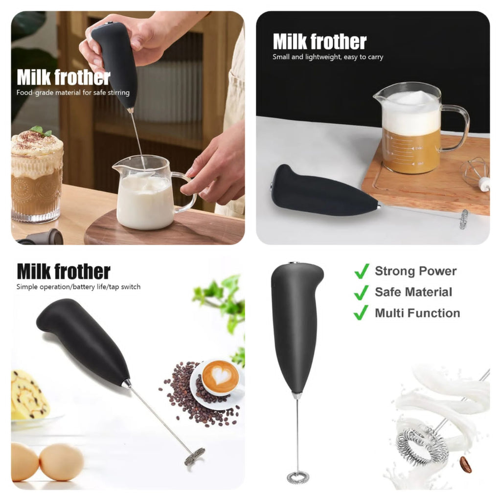 Multipurpose Electric Coffee Beater – Handheld Milk Frother & Egg Mixer