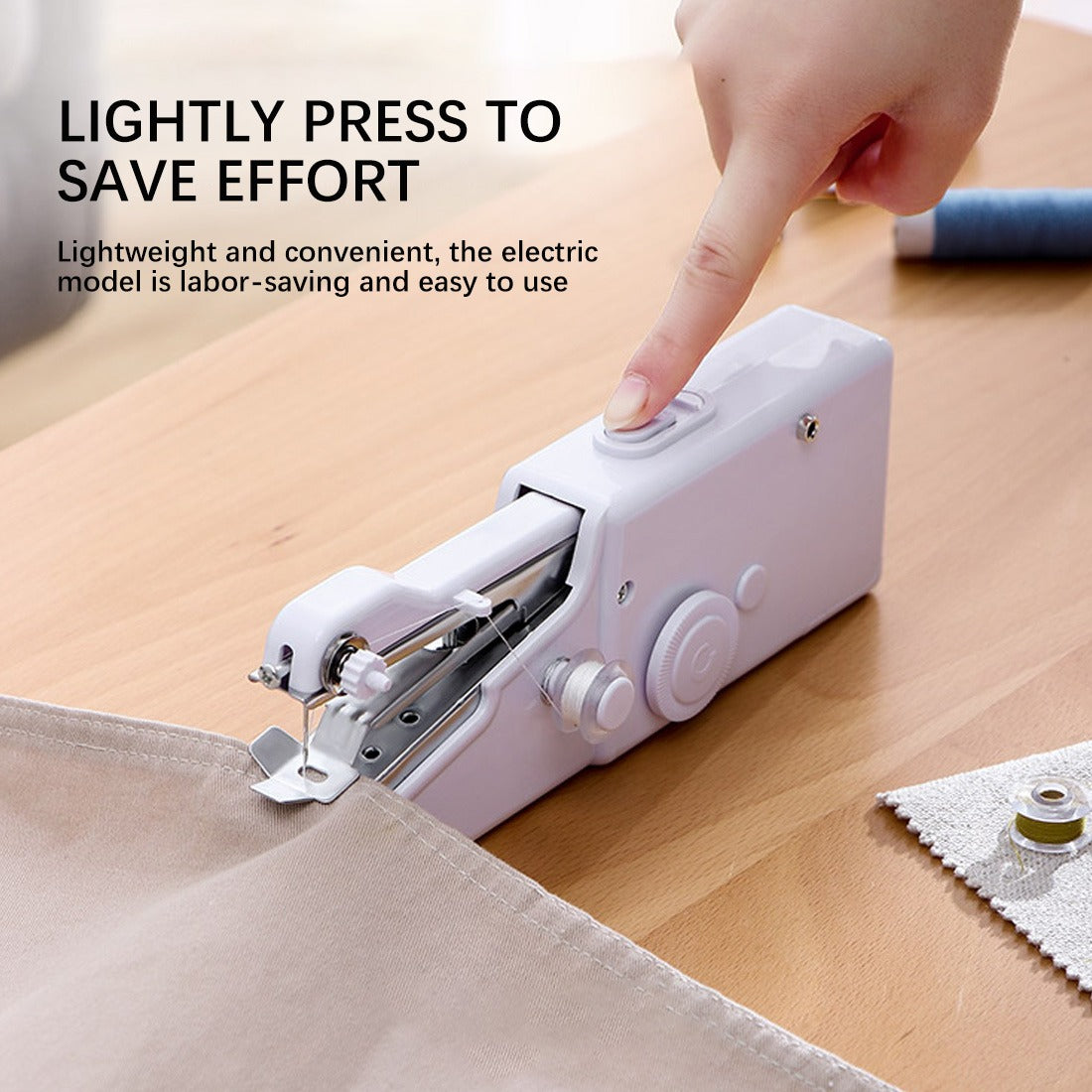 Handy Stitch Portable Cordless Sewing Machine Quick Repairs On All Fabrics Best Quality