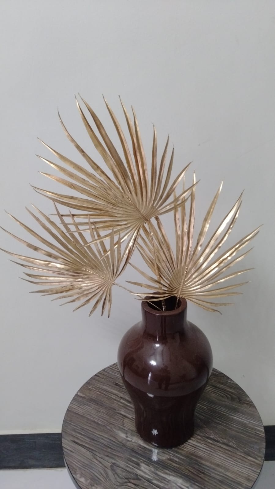Golden Flower Stick Decorative Accent – 69cm Luxury Artificial Floral Stem for Home & Event Décor