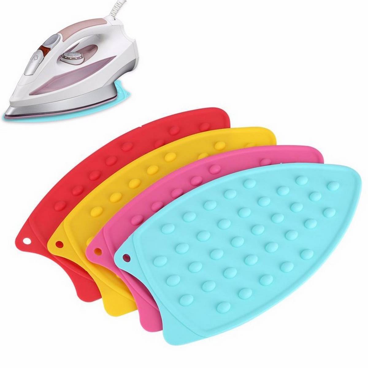 Silicon Iron Mat | Heat-Resistant Iron Pad For Flat Irons & Ironing Boards | Multipurpose Silicone Iron Mat | Home & Kitchen Item