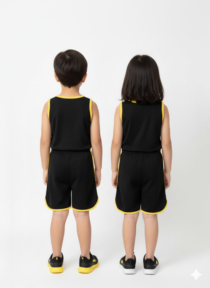 Kids Sando and Shorts Track Suit 2 Pcs Set