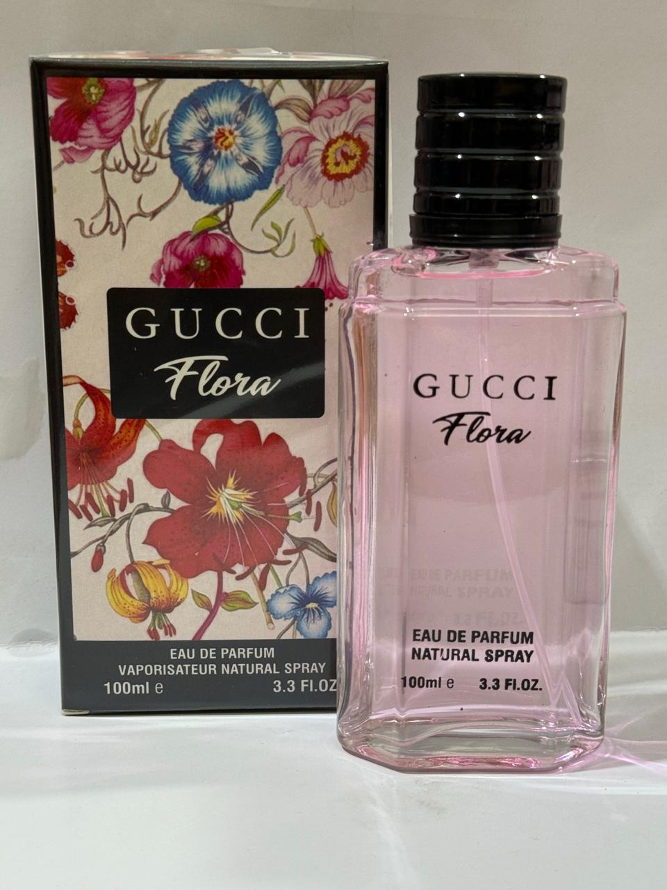 Gucci Flora Eau de Parfum – 100ml Premium Long-Lasting Fragrance for Women, Elegant Floral Scent