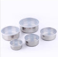 5pc Set Stainless Steel Bowl with Lid Kitchen Refrigerator Food Storage Mixing Bowls Sealed