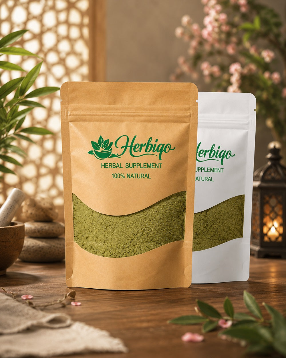 Herbiqo 100% Natural Herbal Quit Smoking Powder Supplement