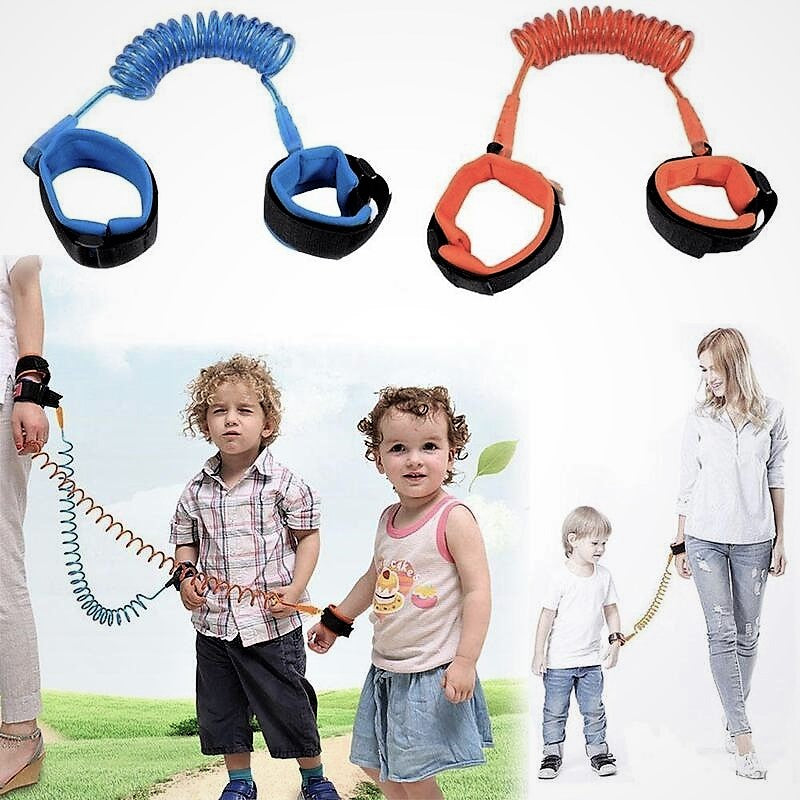 Baby Child Anti Lost Wrist Link Safety Harness Strap Rope Leash Walking Hand Belt Band Wristband For Toddlers Kids Loss 726739