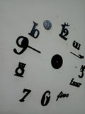 Decorative 3D Clock Diy Clock Creative 3D Wooden Wall Clock For Home Decor