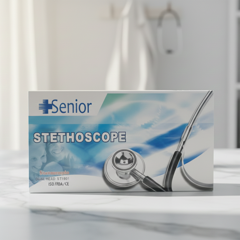 Senior Stethoscope – High-Sensitivity Dual-Head Medical Stethoscope for Professionals
