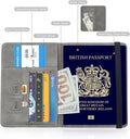 Premium Passport Rexine Wallet & Travel Document Organizer | Passport Holder with Card Slots & Cash Pocket