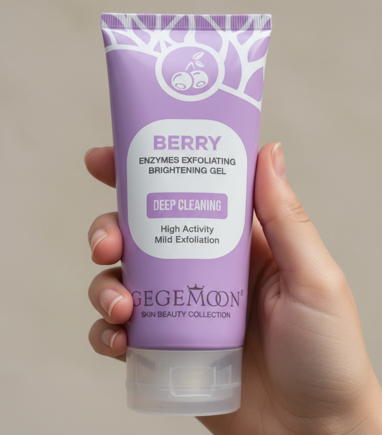 Gegemoon Exfoliating Dead Skin Remover Gel – 150ml Berry Flavor | Smooth & Refreshing Skin Care