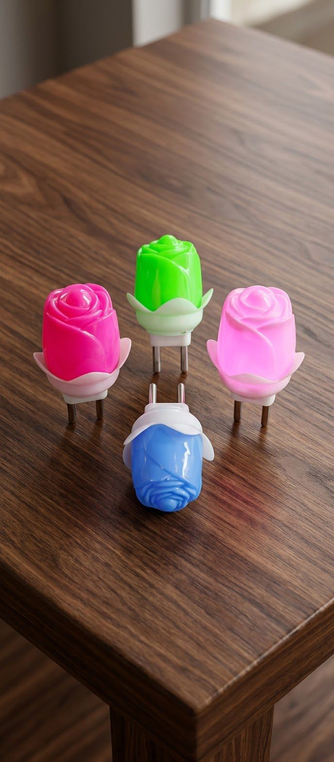 Rose Shaped LED Night Light