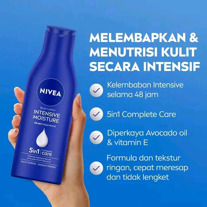 Nivea Body Lotion For All Skin Types 100ml | Hydrating And Nourishing Liquid Lotion For Smooth, Soft, And Healthy Skin