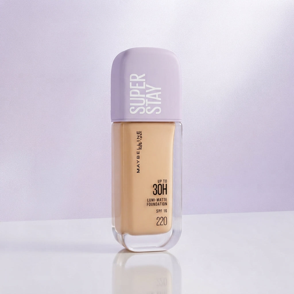 Maybelline Superstay Lumi Matte Foundation 220 - Beauty Accessory Designed For Makeup Application And Daily Skincare Routine