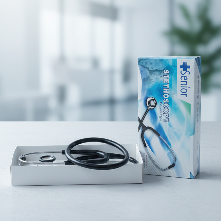 Senior Stethoscope – Deluxe Type | High-Quality Medical Diagnostic Tool