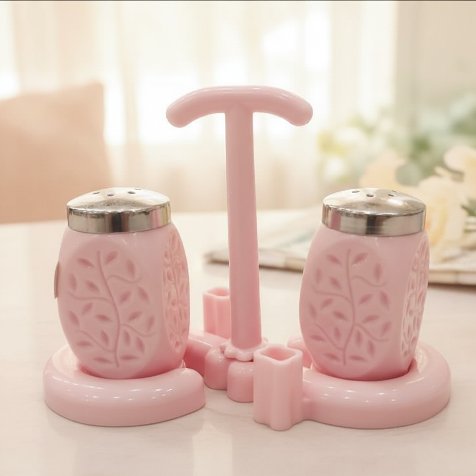Premium Kitchen Salt and Sugar Pot Set – Stylish Aluminium Storage Containers (1–10 LTR Capacity) ~ Random Color