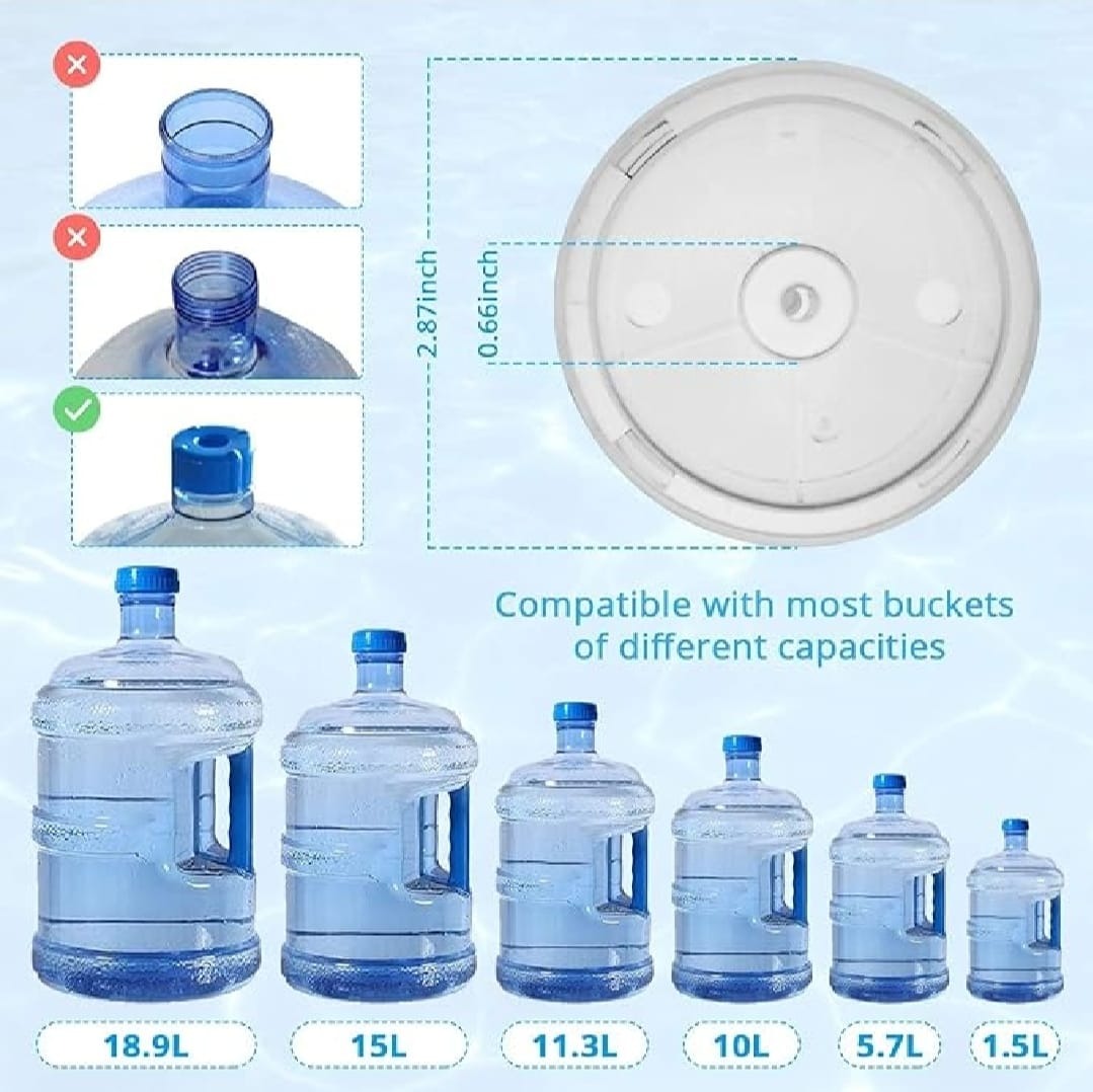 Automatic Electric Water Bottle Pump Dispenser With USB Rechargeable System For Easy One-Touch Water Dispensing At Home, Office And Outdoor Use