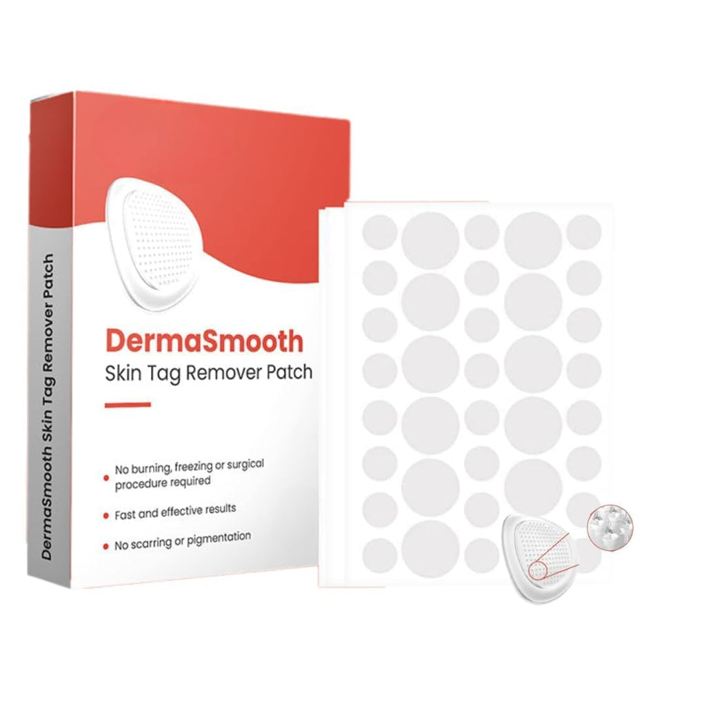 DermaSmooth Skin Tag Remover Patch – Fast, Safe, And Painless Skin Tag And Mole Removal Solution With No Scarring Or Pigmentation