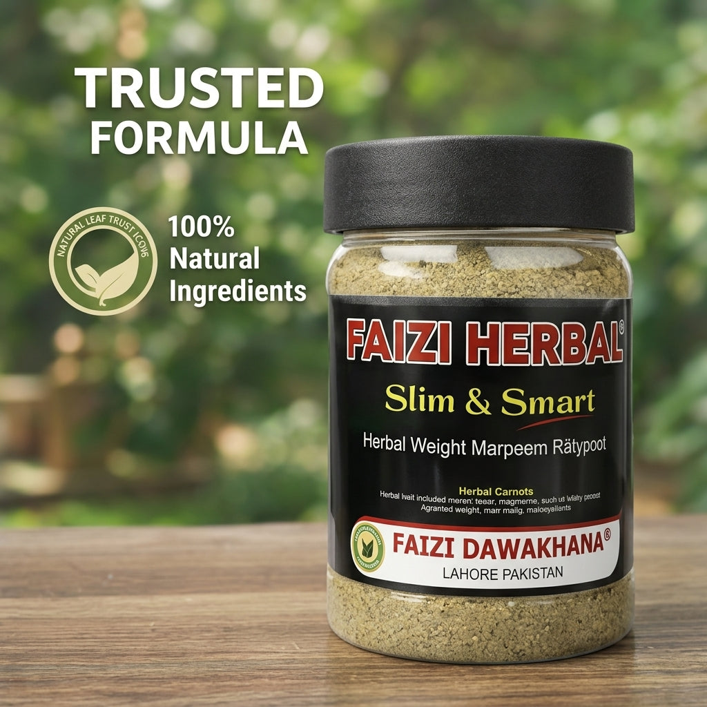 Faizi Herbal Slim And Smart Powder Convenient Herbal Formula Wellness Support Balanced Lifestyle Mindful Weight Management Daily Health Routine